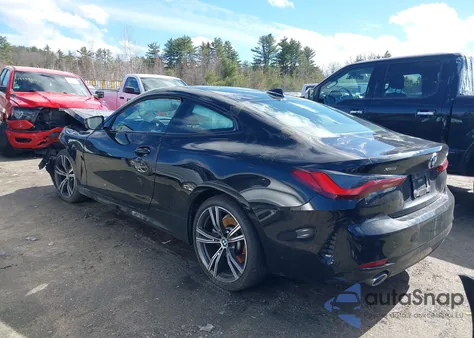 2021 BMW 430I xDrive from USA, damaged, VIN WBA73AP07MCF51645